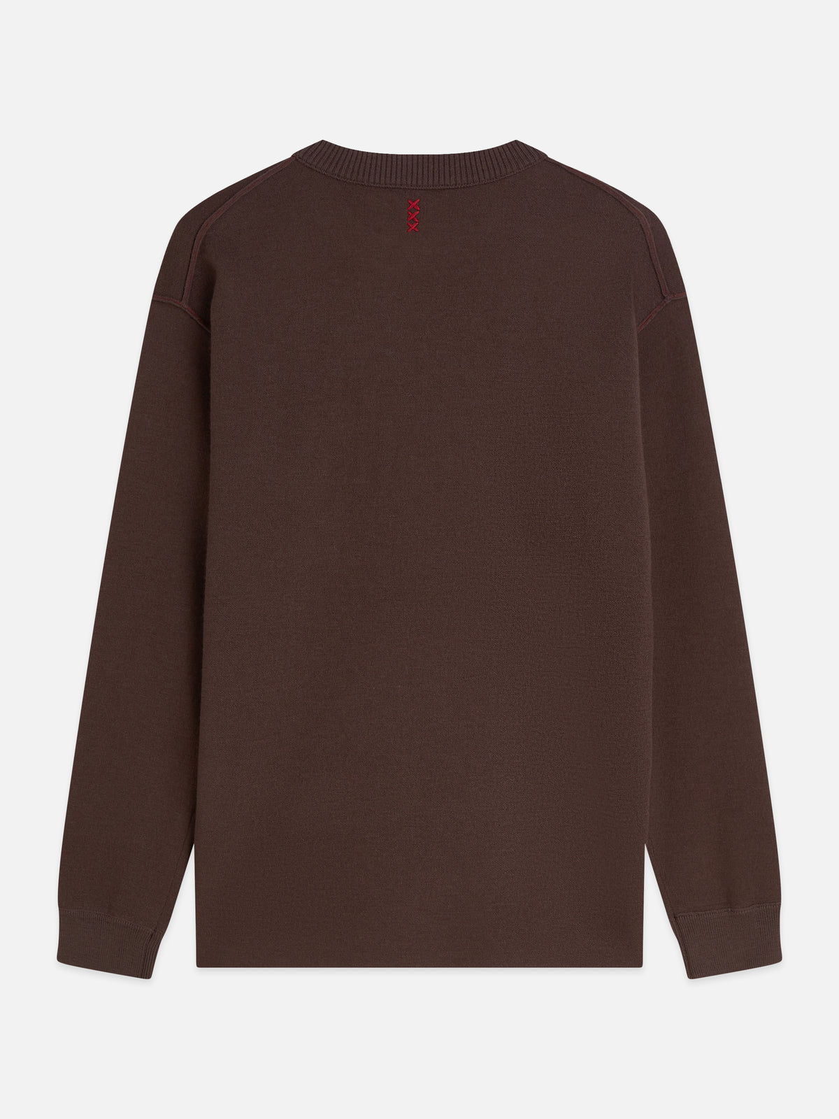 Dark Slate Gray סוודר לגברים Double Face Merino-Blend SCOTCH & SODA