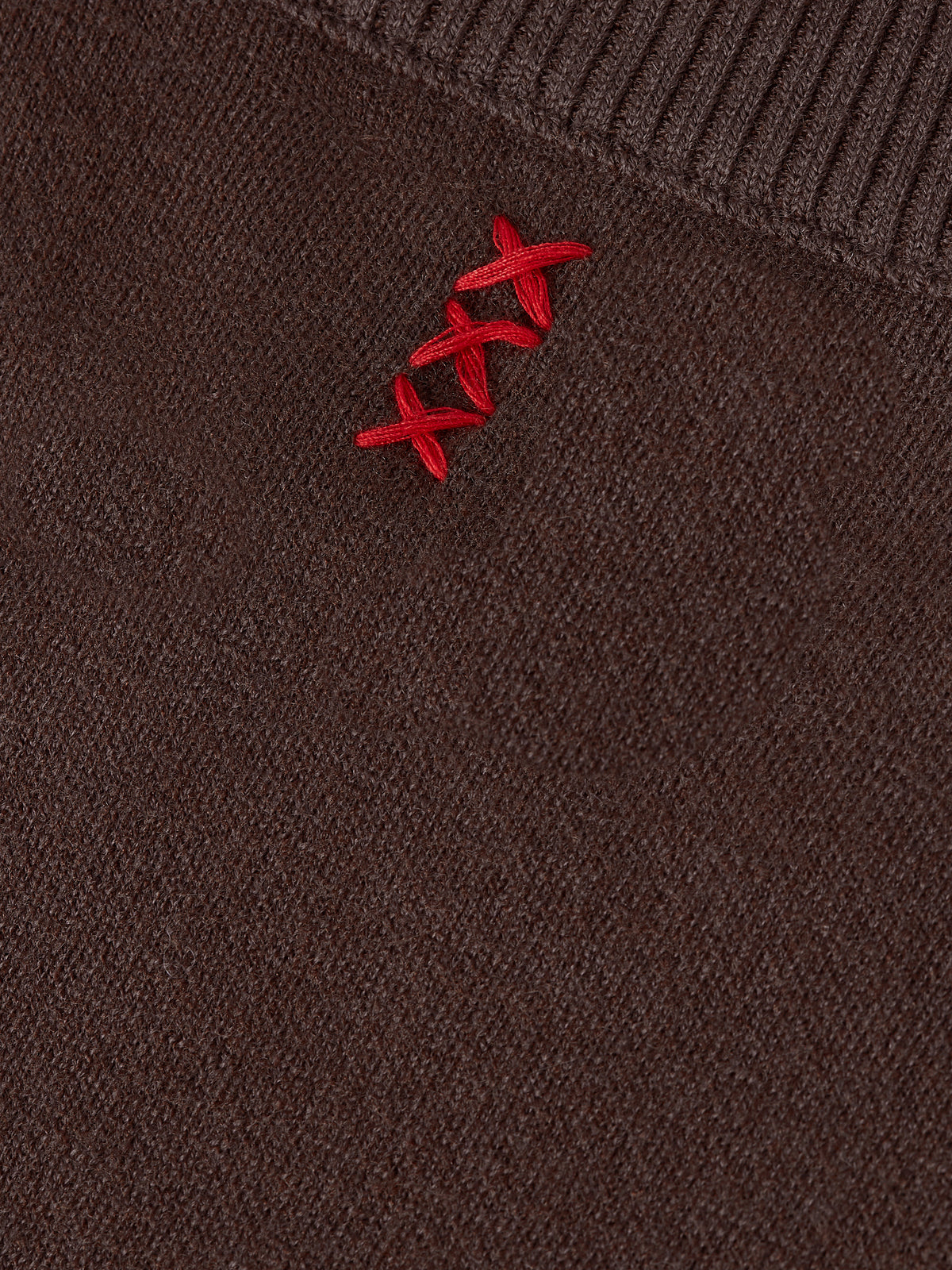 Dark Slate Gray סוודר לגברים Double Face Merino-Blend SCOTCH & SODA