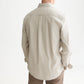 White Smoke חולצה מכופתרת אוקספורד לגברים Seasonal Core Solid SCOTCH & SODA