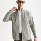 White Smoke חולצה מכופתרת אוקספורד לגברים Seasonal Core Solid SCOTCH & SODA