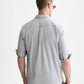 White Smoke חולצה מכופתרת אוקספורד לגברים Seasonal Core Solid SCOTCH & SODA