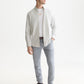 White Smoke חולצה מכופתרת אוקספורד לגברים Seasonal Core Striped SCOTCH & SODA