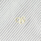 Light Gray חולצה מכופתרת אוקספורד לגברים Seasonal Core Striped SCOTCH & SODA