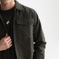 Lavender ג'קט מעיל לגברים Broderie Anglaise Coach SCOTCH & SODA