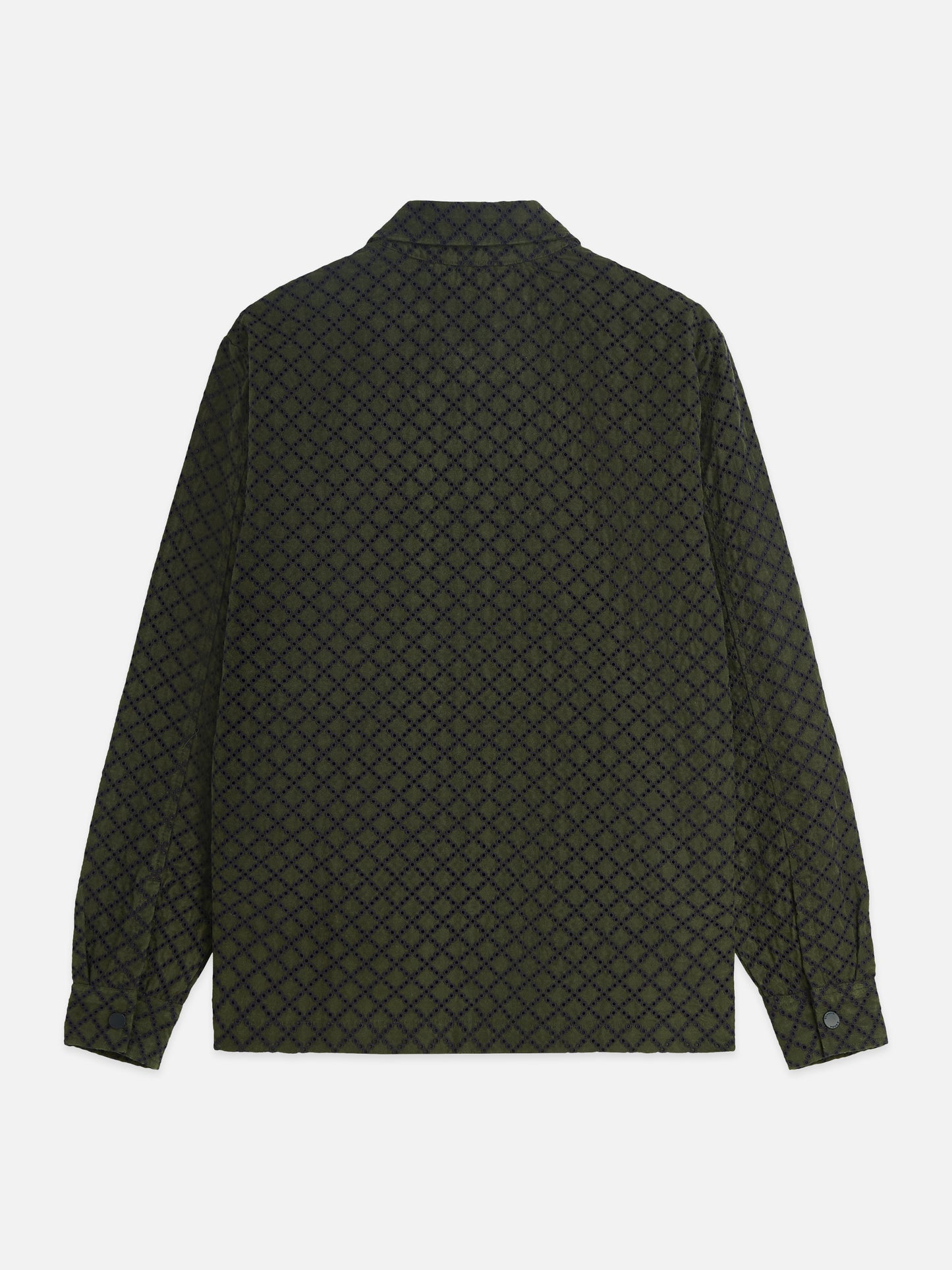 Dark Slate Gray ג'קט מעיל לגברים Broderie Anglaise Coach SCOTCH & SODA