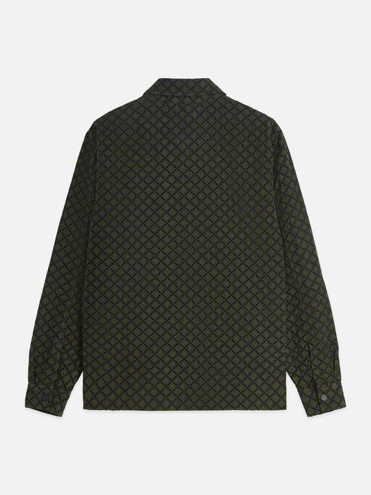 Dark Slate Gray ג'קט מעיל לגברים Broderie Anglaise Coach SCOTCH & SODA