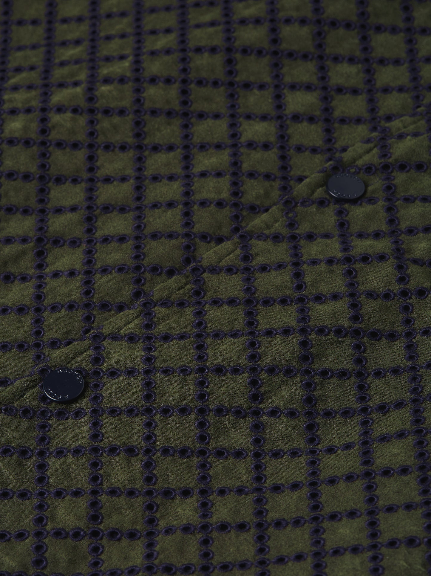 Dark Slate Gray ג'קט מעיל לגברים Broderie Anglaise Coach SCOTCH & SODA