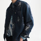White Smoke ג'קט ז'קארד לגברים Jacquard Relaxed SCOTCH & SODA
