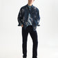 White Smoke ג'קט ז'קארד לגברים Jacquard Relaxed SCOTCH & SODA