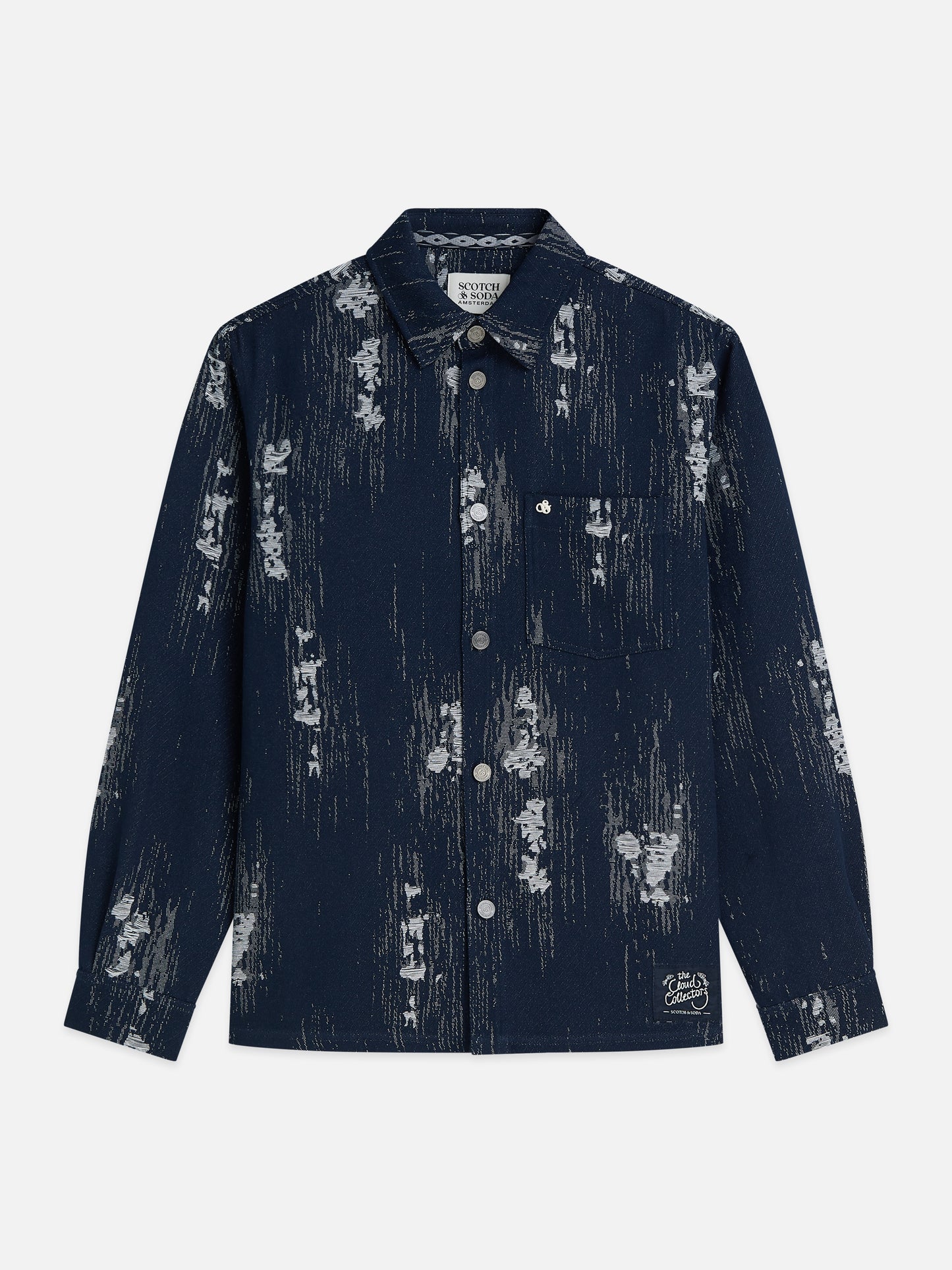 Dark Slate Gray ג'קט ז'קארד לגברים Jacquard Relaxed SCOTCH & SODA
