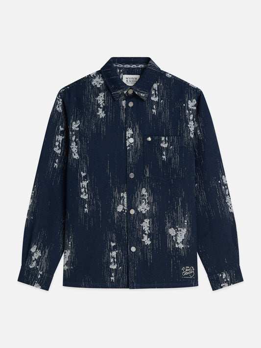 Dark Slate Gray ג'קט ז'קארד לגברים Jacquard Relaxed SCOTCH & SODA