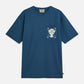 Dark Slate Gray טי שירט קצרה לגברים Chest Pocket With Artwork SCOTCH & SODA