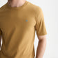 Saddle Brown טי שירט קצרה לגברים Seasonal Core Chest Logo SCOTCH & SODA