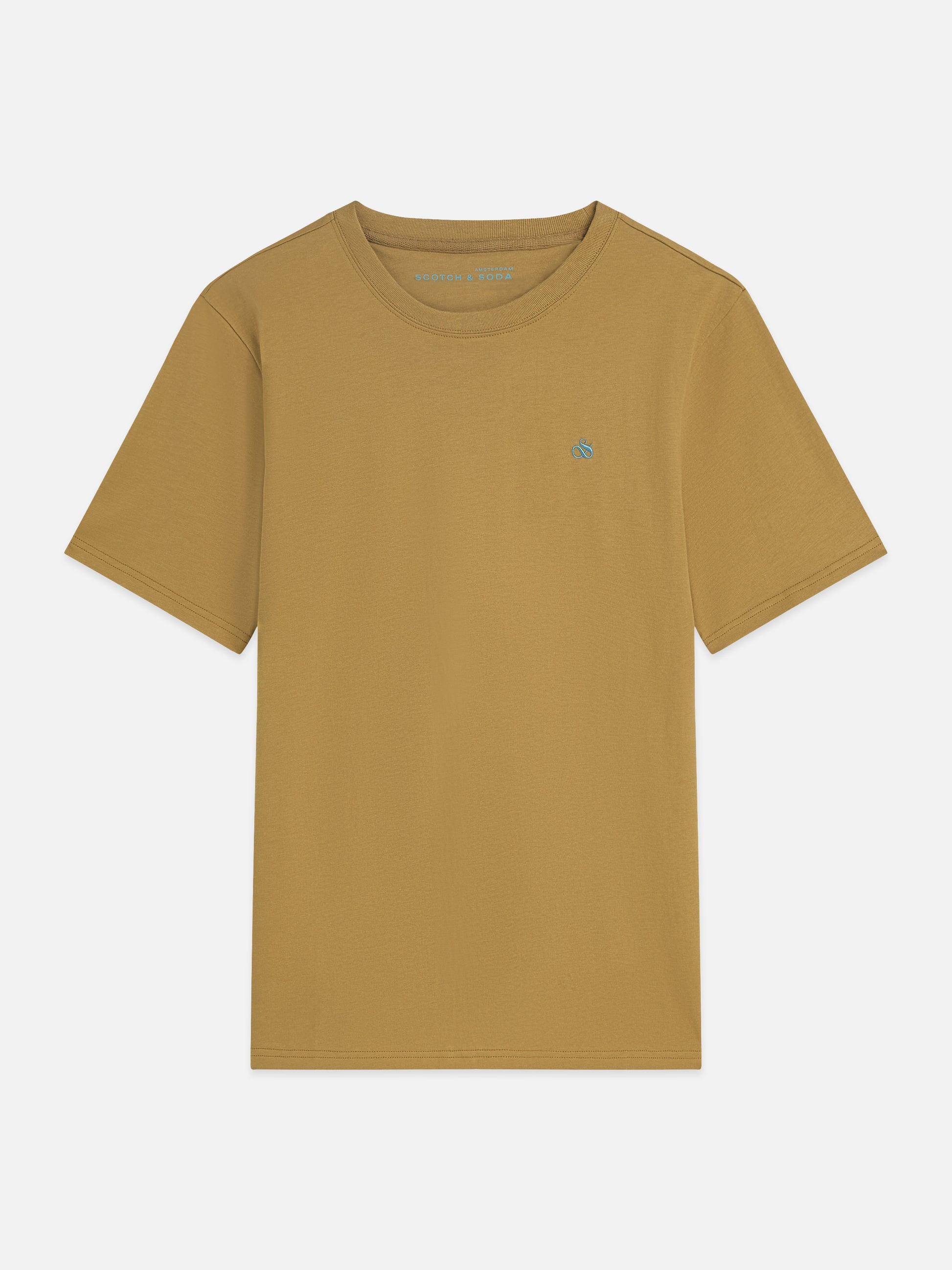 Sienna טי שירט קצרה לגברים Seasonal Core Chest Logo SCOTCH & SODA