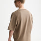 White Smoke טי שירט קצרה לגברים Seasonal Core 3 Crosses SCOTCH & SODA