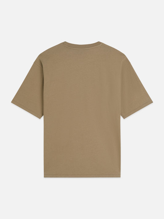 Rosy Brown טי שירט קצרה לגברים Seasonal Core 3 Crosses SCOTCH & SODA