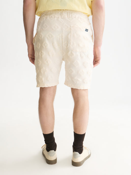 White Smoke שורטס לגברים Fave Jacquard Terry SCOTCH & SODA