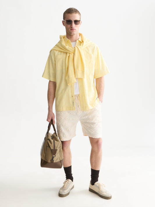 White Smoke שורטס לגברים Fave Jacquard Terry SCOTCH & SODA