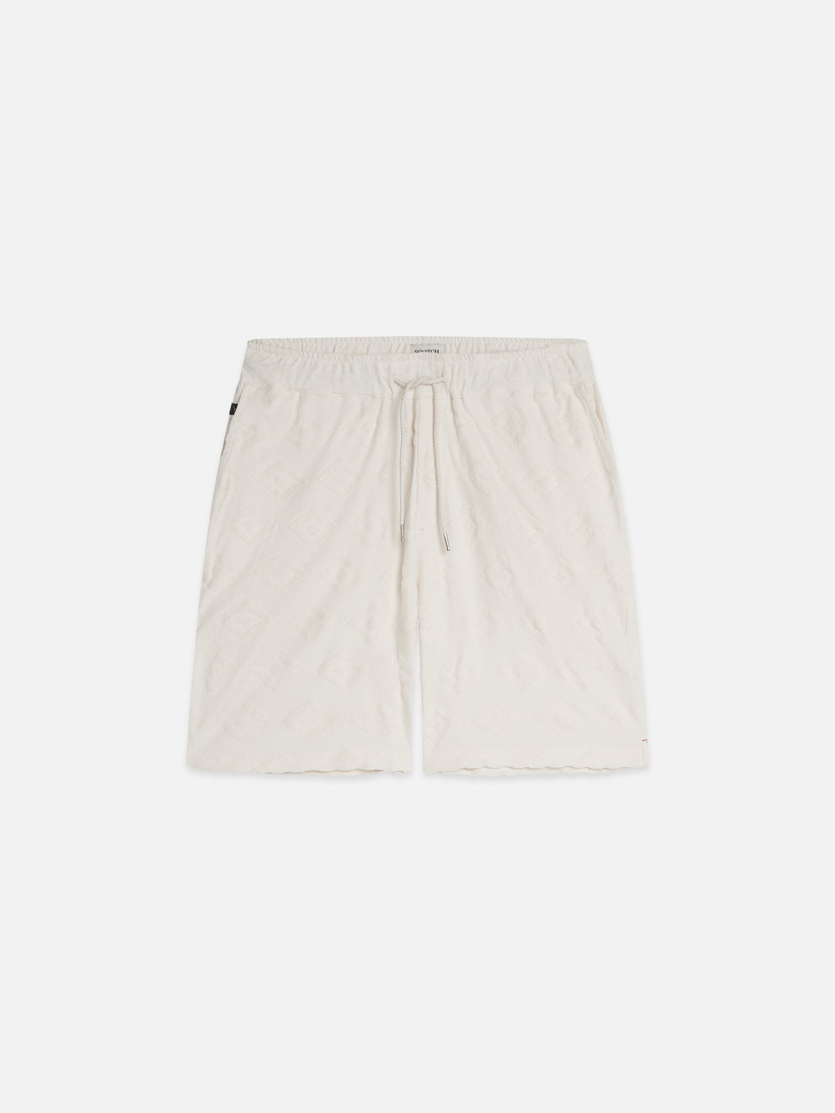 Light Gray שורטס לגברים Fave Jacquard Terry SCOTCH & SODA