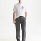 White Smoke טי שירט קצרה לגברים Front And Back Artwork SCOTCH & SODA