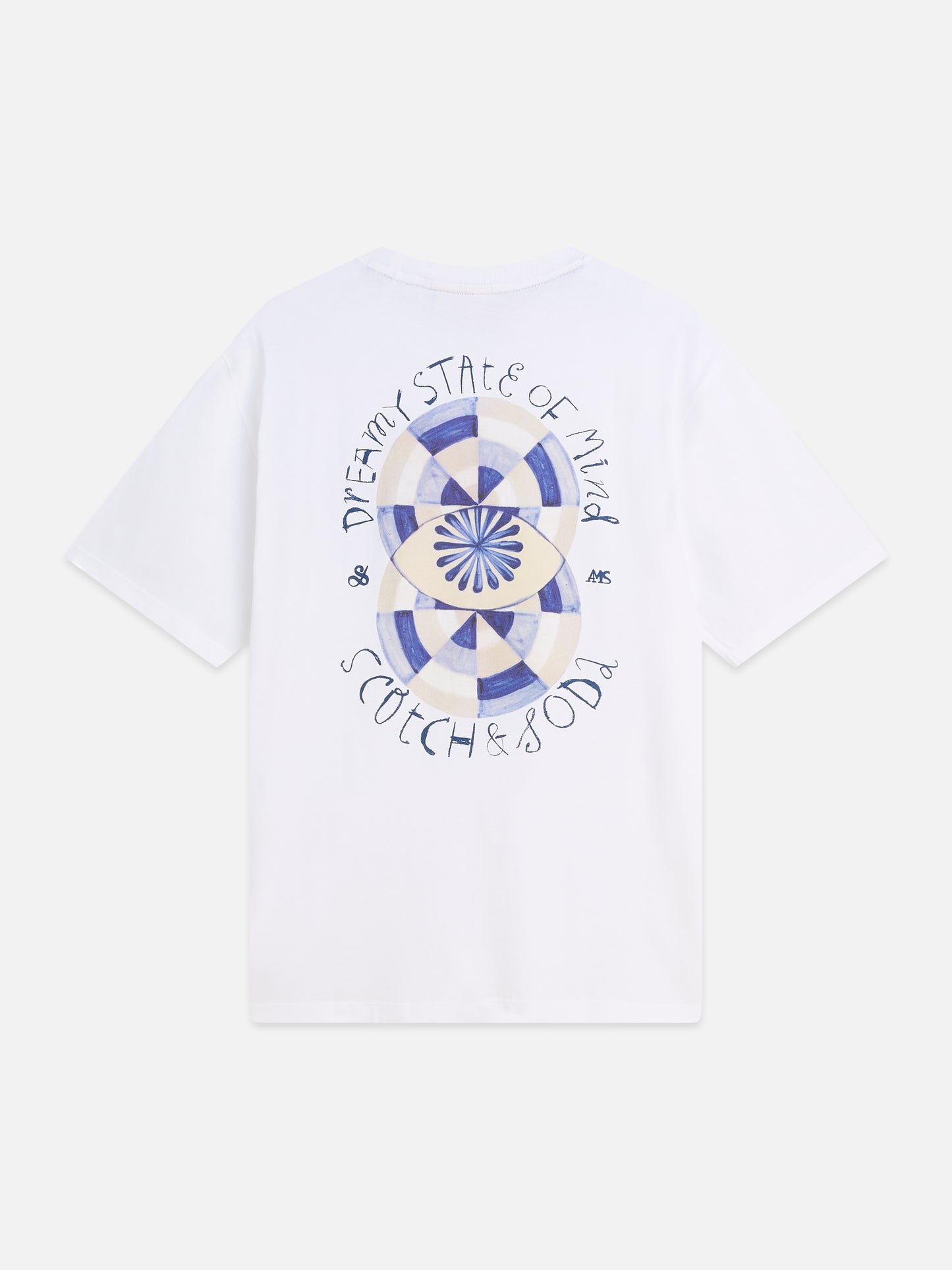 Lavender טי שירט קצרה לגברים Front And Back Artwork SCOTCH & SODA