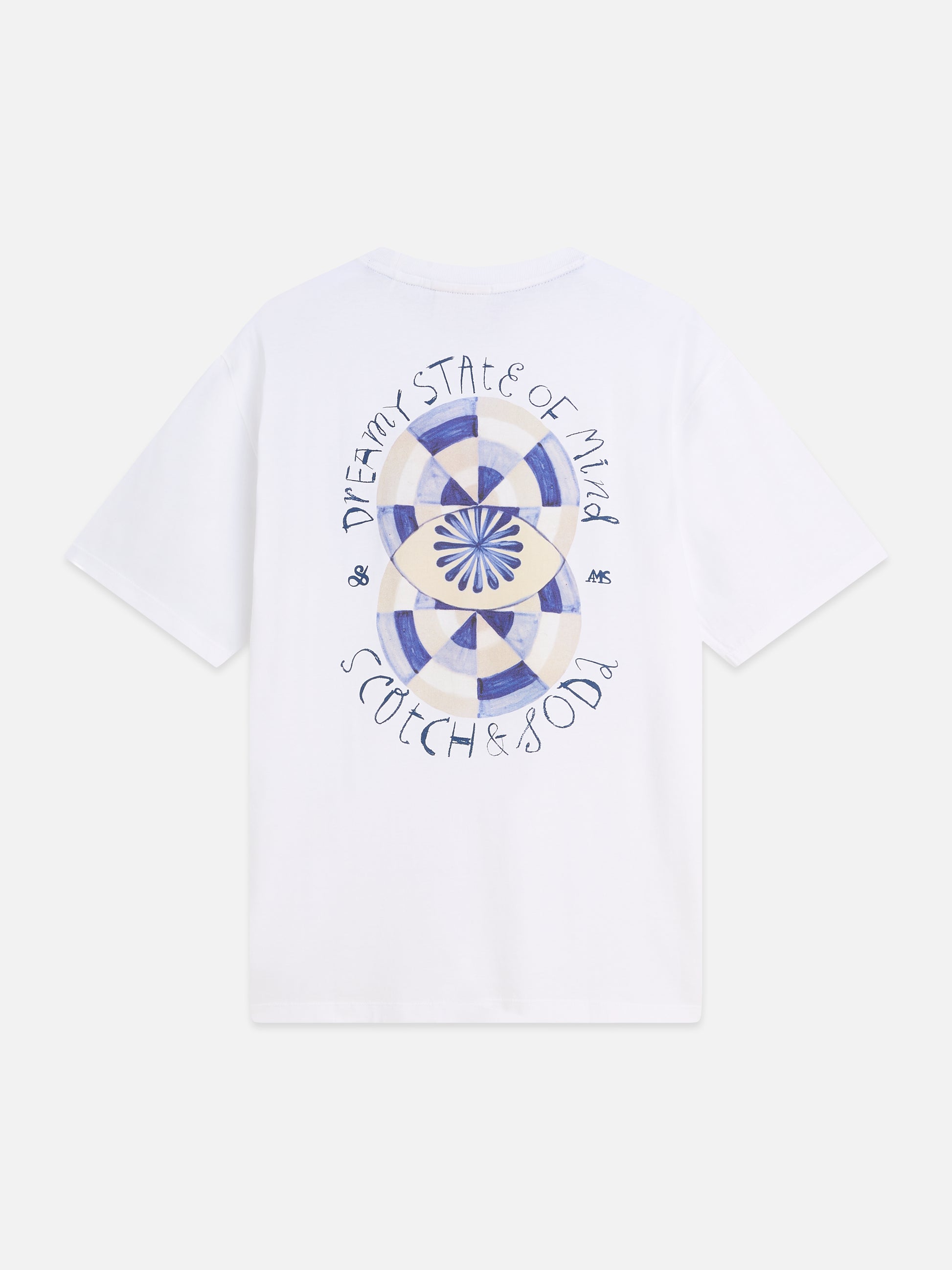 Lavender טי שירט קצרה לגברים Front And Back Artwork SCOTCH & SODA