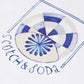 Lavender טי שירט קצרה לגברים Front And Back Artwork SCOTCH & SODA