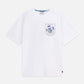 Lavender טי שירט קצרה לגברים Front And Back Artwork SCOTCH & SODA