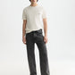White Smoke טי שירט קצרה לגברים Garment-Dye SCOTCH & SODA