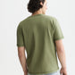 Dark Olive Green טי שירט קצרה לגברים Garment-Dye SCOTCH & SODA
