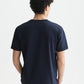 Black טי שירט קצרה לגברים Garment-Dye SCOTCH & SODA