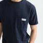 Black טי שירט קצרה לגברים Garment-Dye SCOTCH & SODA
