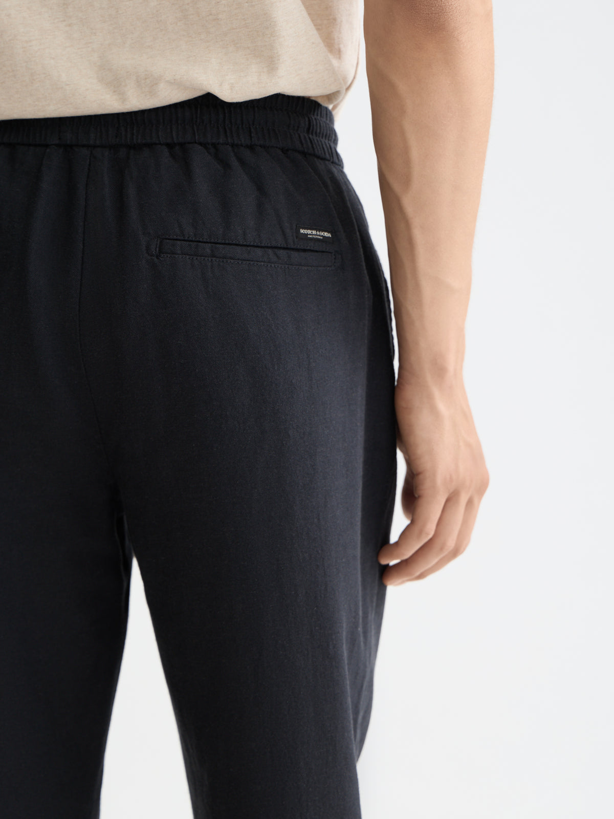 Black מכנסיים ארוכים לגברים Core Warren SCOTCH & SODA