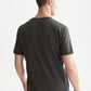 White Smoke טי שירט קצרה לגברים Garment-Dye SCOTCH & SODA
