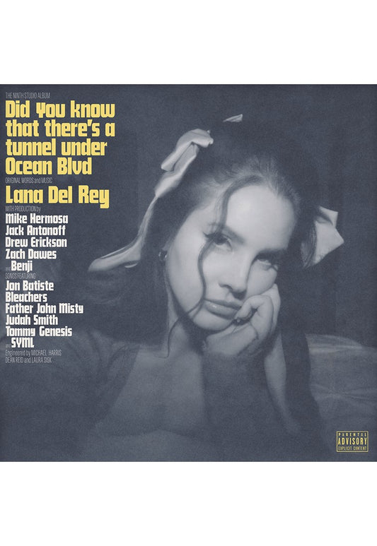 Dim Gray תקליט LANA DEL REY/ Did you know that there's a tunnel under Ocean Blvd HELICON