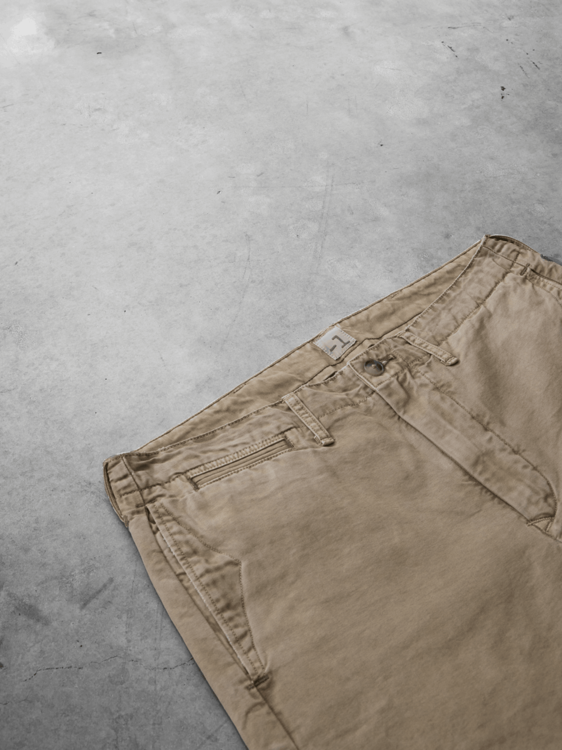 Rosy Brown מכנסיים ארוכים לגברים Chino Canvas MINUS 1