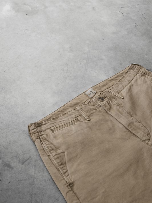 Rosy Brown מכנסיים ארוכים לגברים Chino Canvas MINUS 1