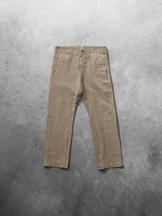 Light Slate Gray מכנסיים ארוכים לגברים Chino Canvas MINUS 1