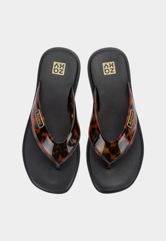 כפכפי גומי בהדפס מנומר לנשים Trend New