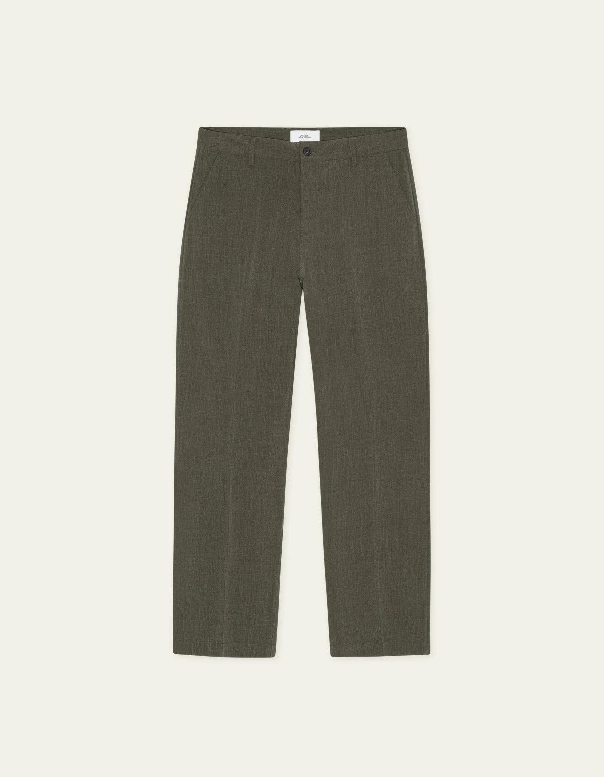 Dark Slate Gray מכנסיים ארוכים לגברים Como Slack Pants - Seasonal LES DEUX