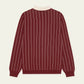 Saddle Brown סוודר לגברים Signature Knitted LS Polo LES DEUX