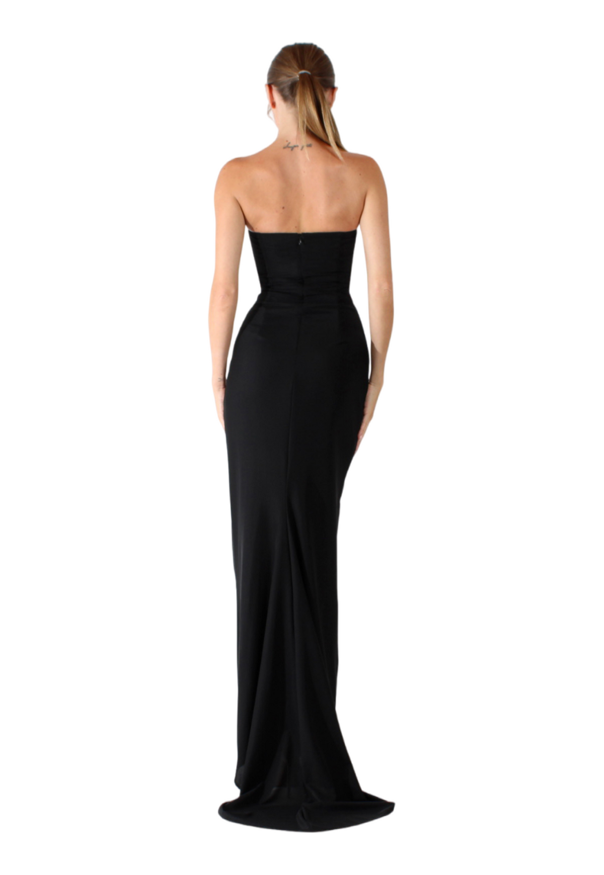 White Smoke AMAYA DRESS שמלת מקסי MOTHER OF ALL