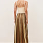 Dark Olive Green שמלת מקסי לנשים Atia BA&SH