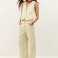 Antique White וסט לנשים Caela Waistcoat BA&SH