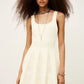 Antique White שמלת מיני לנשים Cattana Dress BA&SH