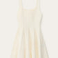 Antique White שמלת מיני לנשים Cattana Dress BA&SH