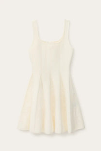 Antique White שמלת מיני לנשים Cattana Dress BA&SH
