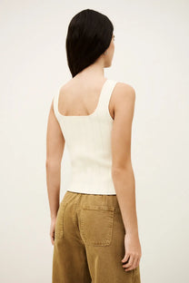 Antique White טופ סריג לנשים Chila Top BA&SH