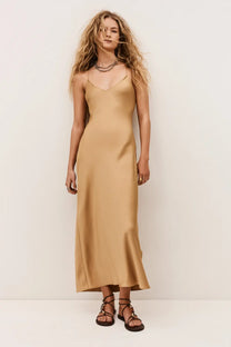 Light Gray שמלת מקסי לנשים Ciana Dress BA&SH