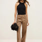 Antique White PANTS CISTA מכנסיים ארוכים BA&SH